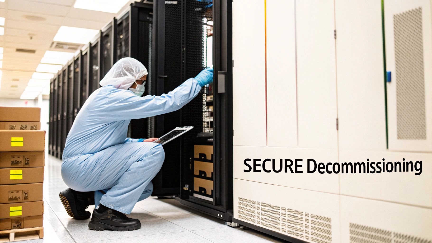 A Guide to Secure Data Center Decommissioning Services