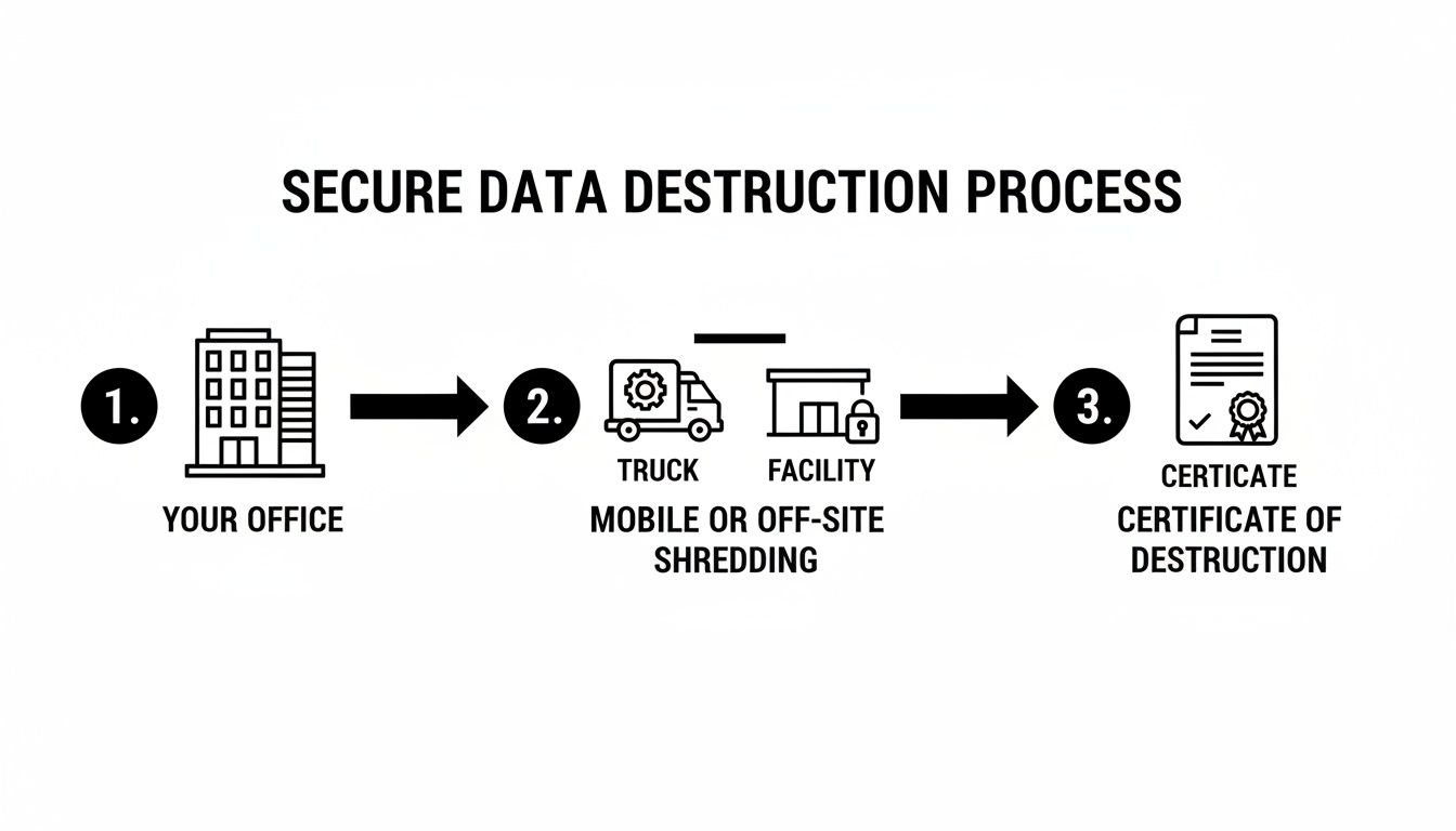 Secure Your Business with Professional Hard Drive Shredding in Arkansas