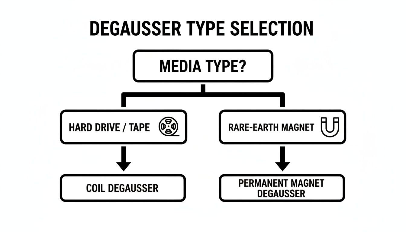 What Is a Degausser and How Does It Securely Erase Data?