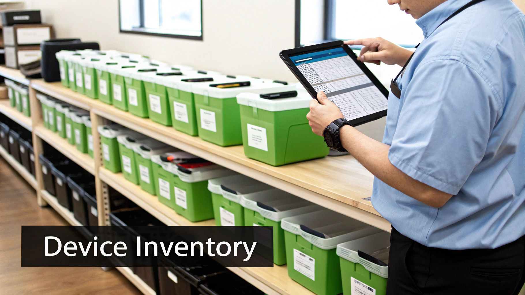 Sorting bins for electronics prep