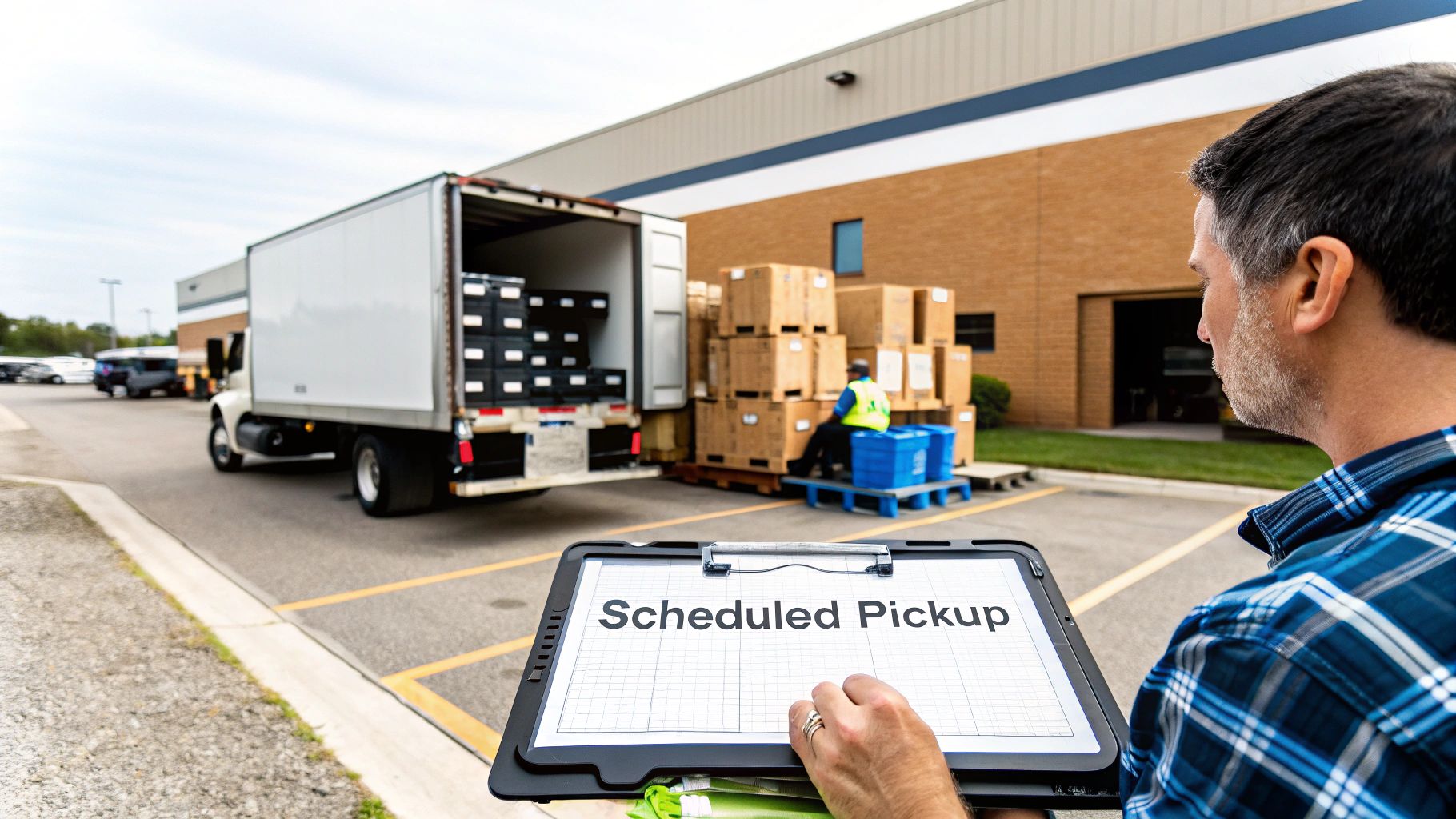 On-Site Pickup Staging