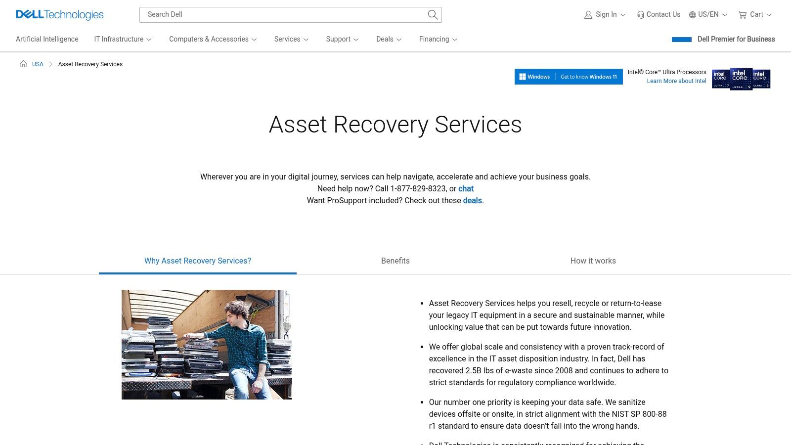 Dell Technologies &mdash; Asset Recovery Services (ARS)