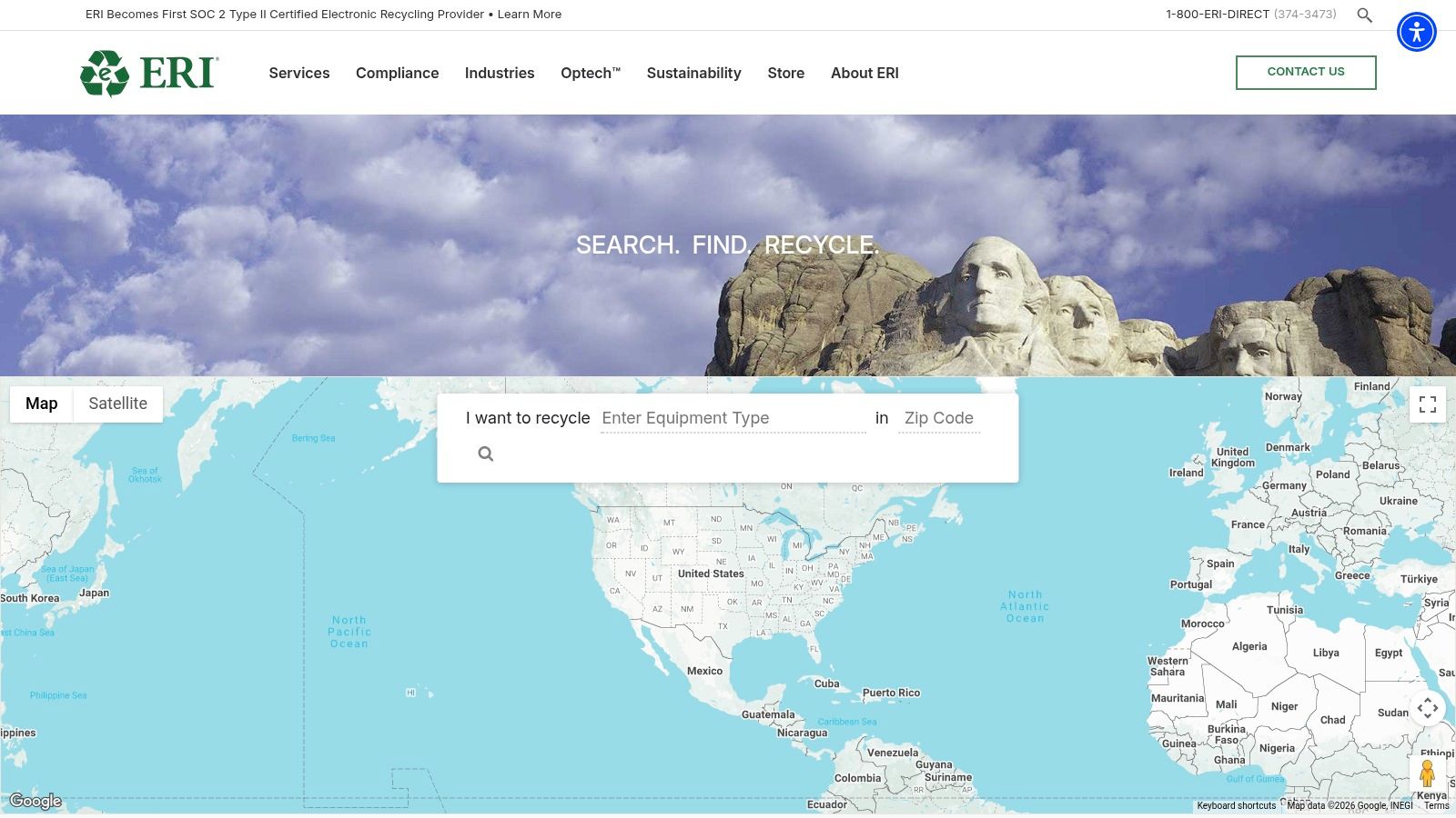 ERI – Consumer Recycle Search