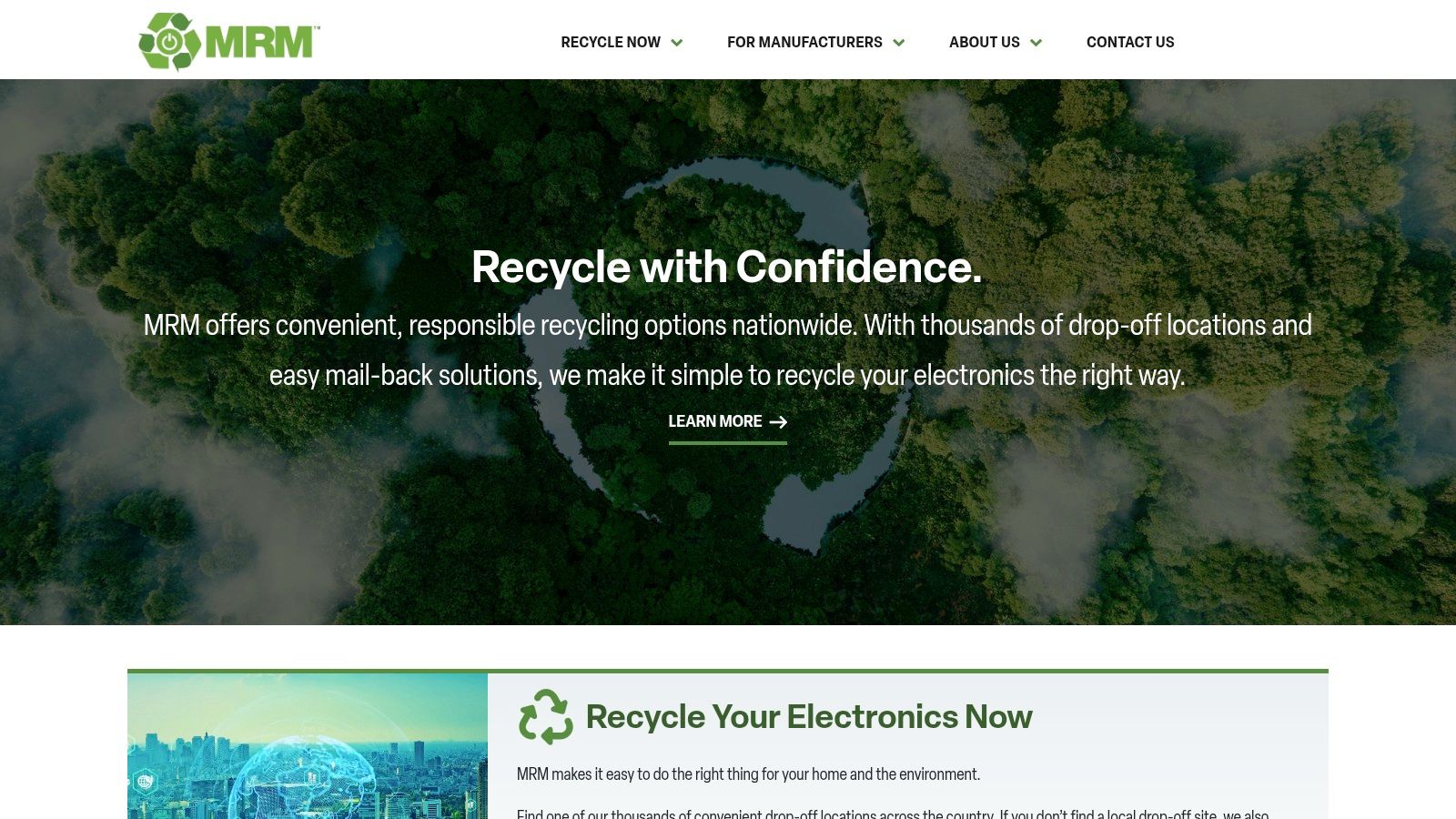 MRM (Manufacturers Recycling Management) – Take‑Back Network