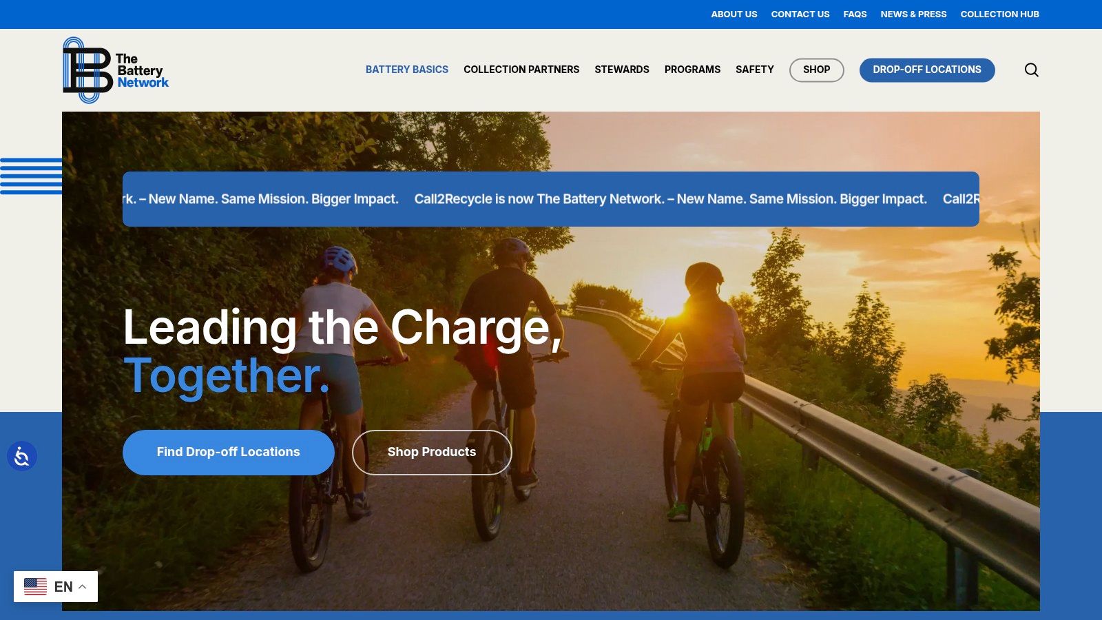 Call2Recycle &ndash; Battery and Cellphone Drop‑off Locator