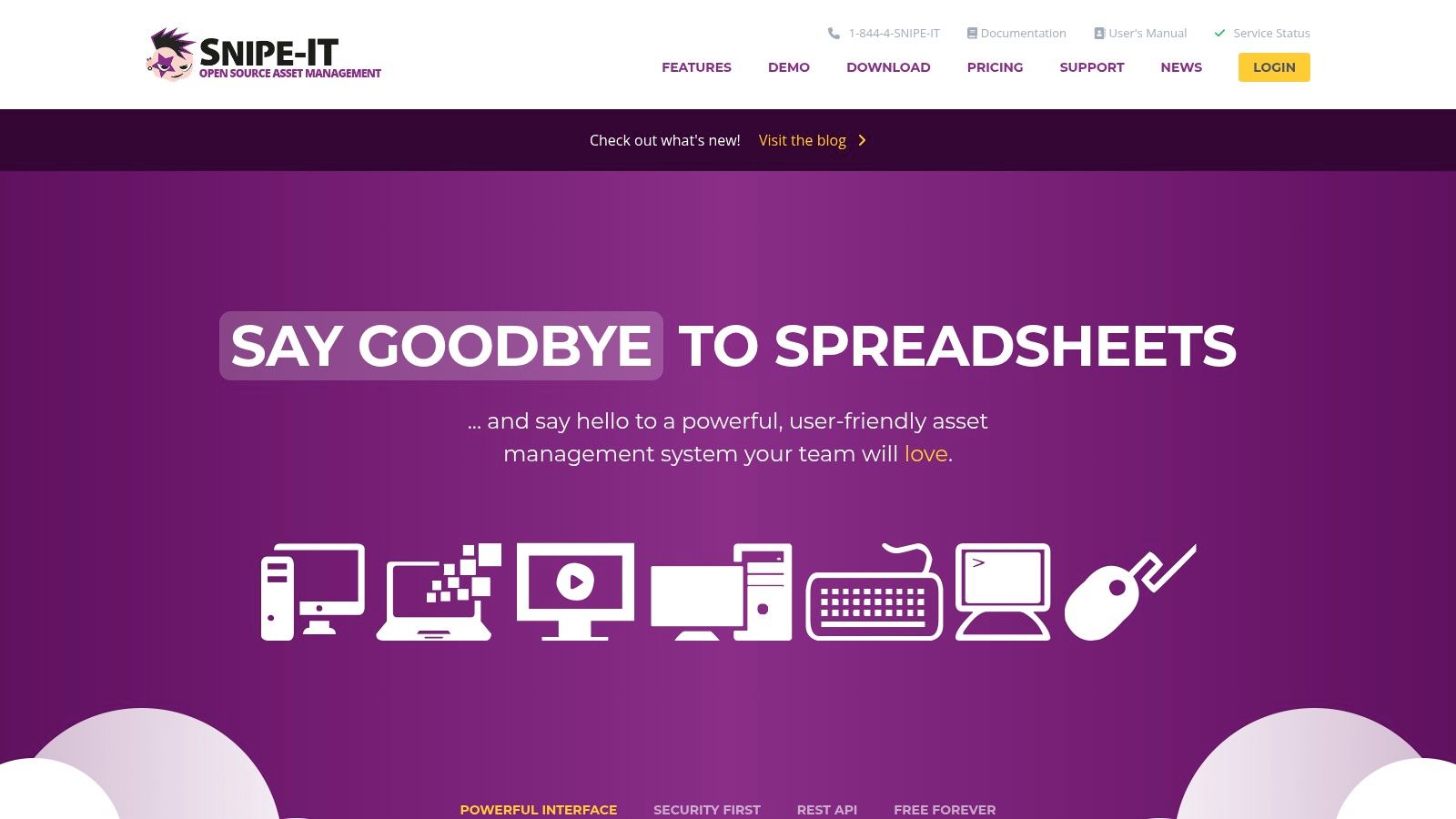 Snipe-IT (Grokability) – Open-source ITAM