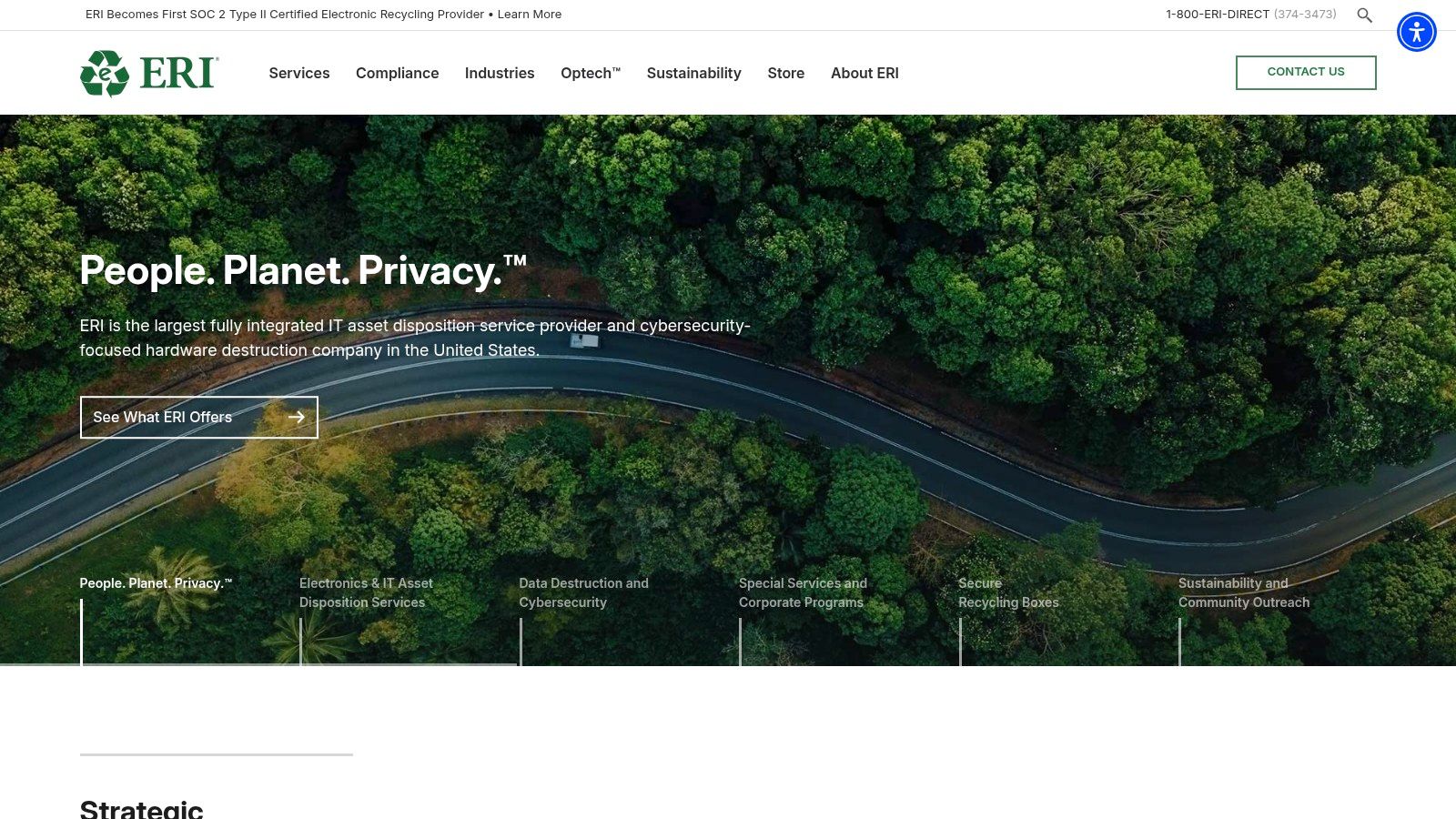 ERI &mdash; Electronic Recycling & ITAD Services