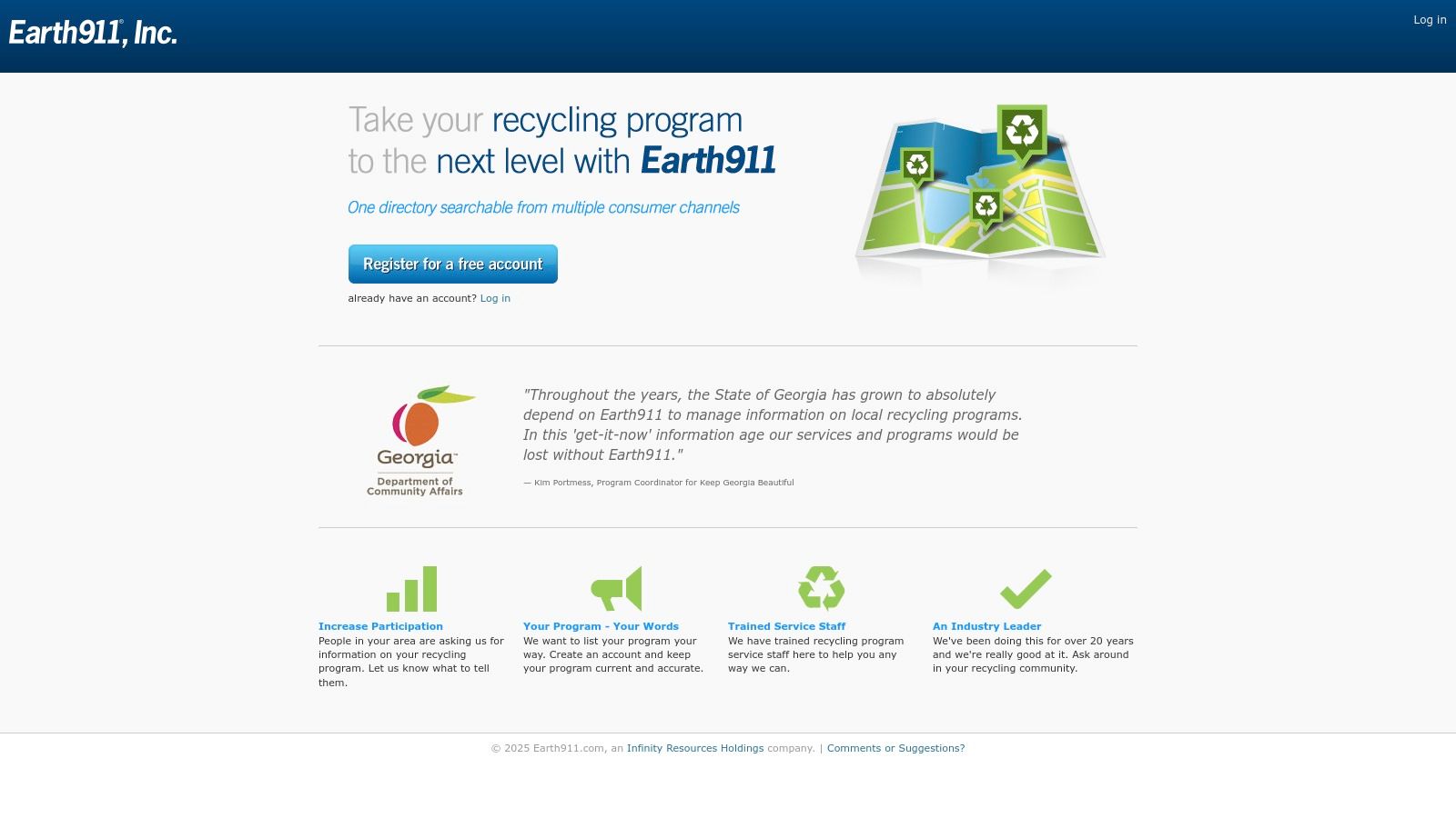 Earth911 Recycling Locator