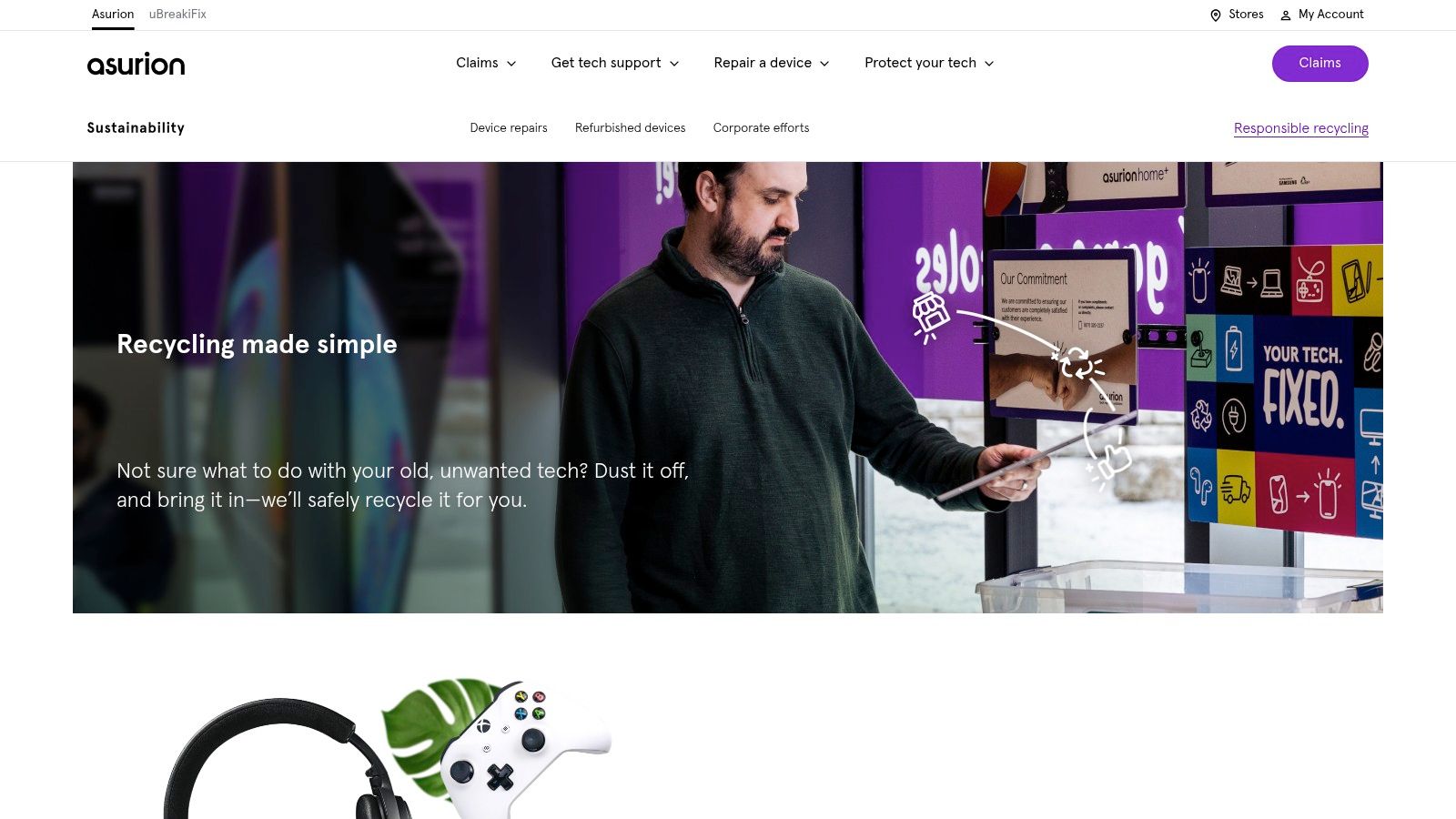 uBreakiFix by Asurion — In‑Store Tech Recycling
