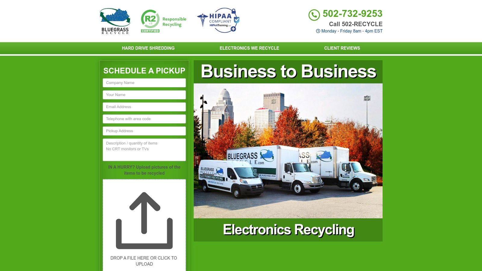 Bluegrass Recycle (Louisville) &ndash; Private Electronics Recycler
