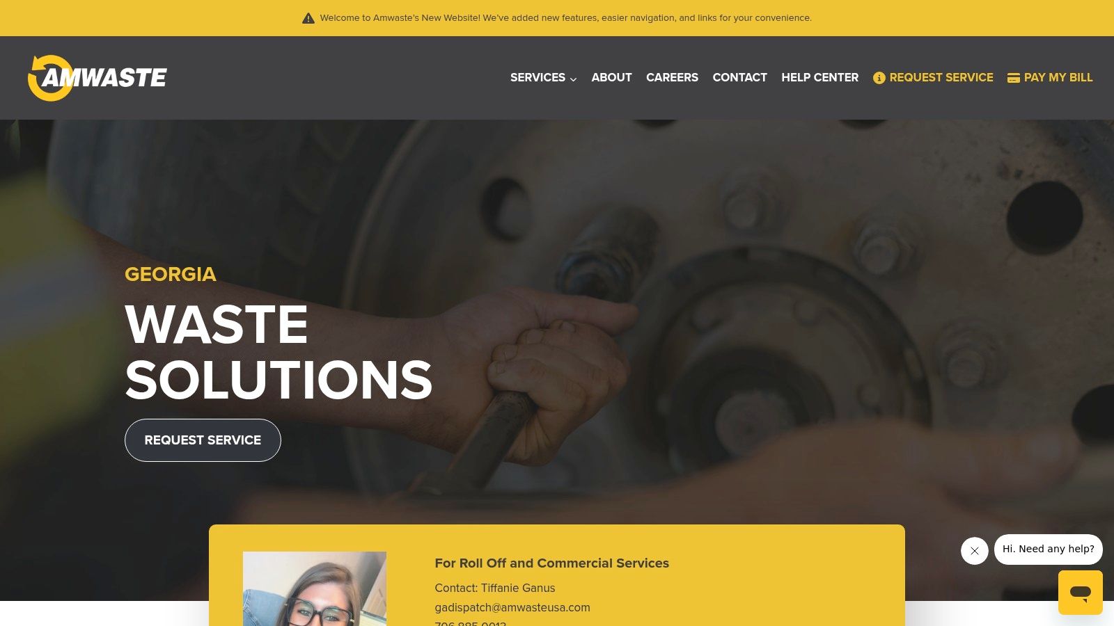 Amwaste (regional service provider for City of Newnan)