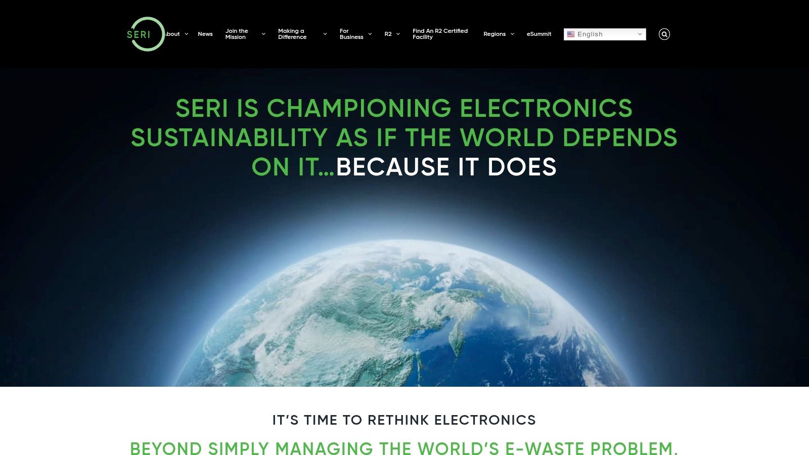 SERI R2 Certified Recycler Directory (Sustainable Electronics)