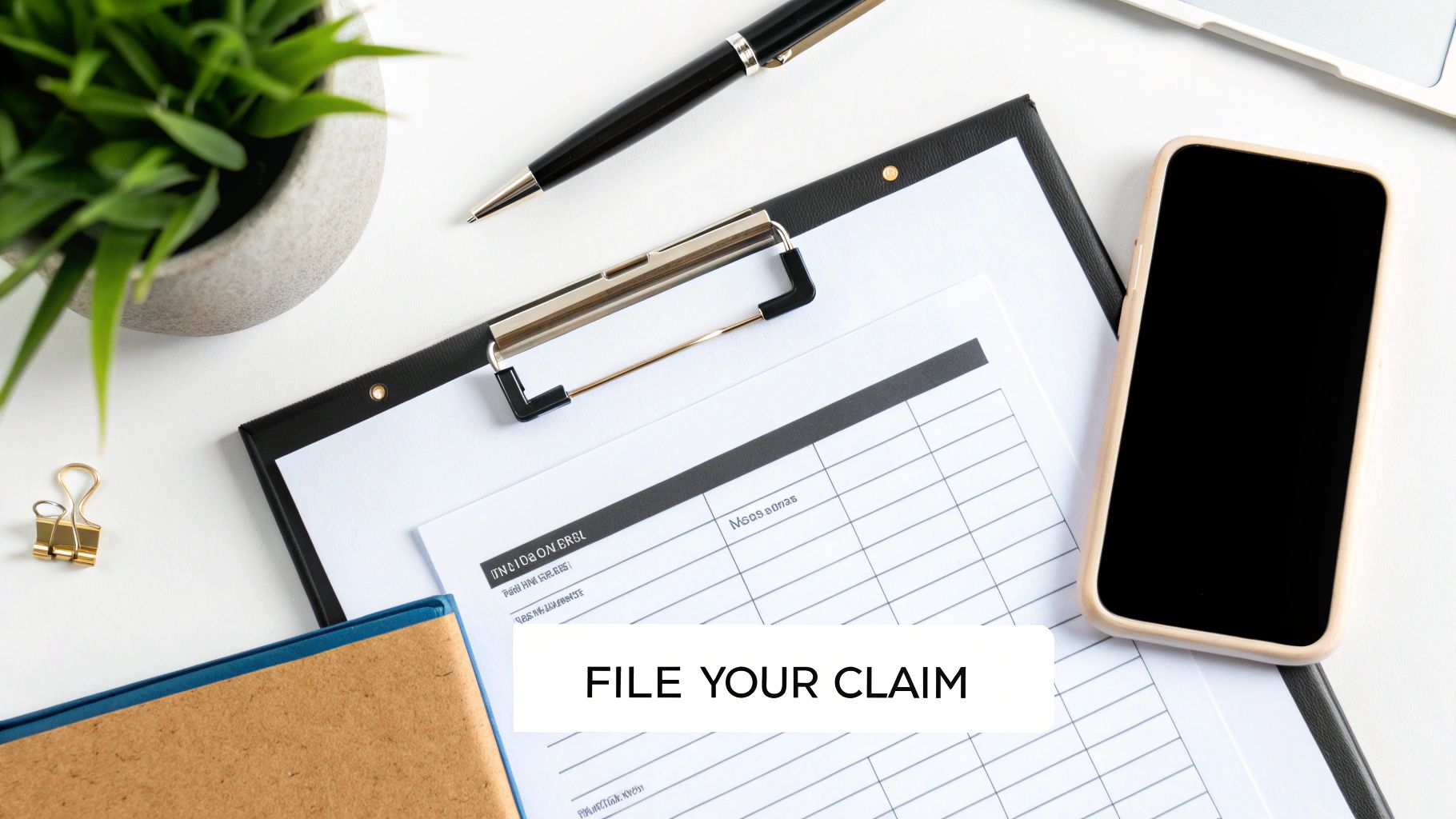 A person at the scene of a car accident is using their phone to take photos of the damage.