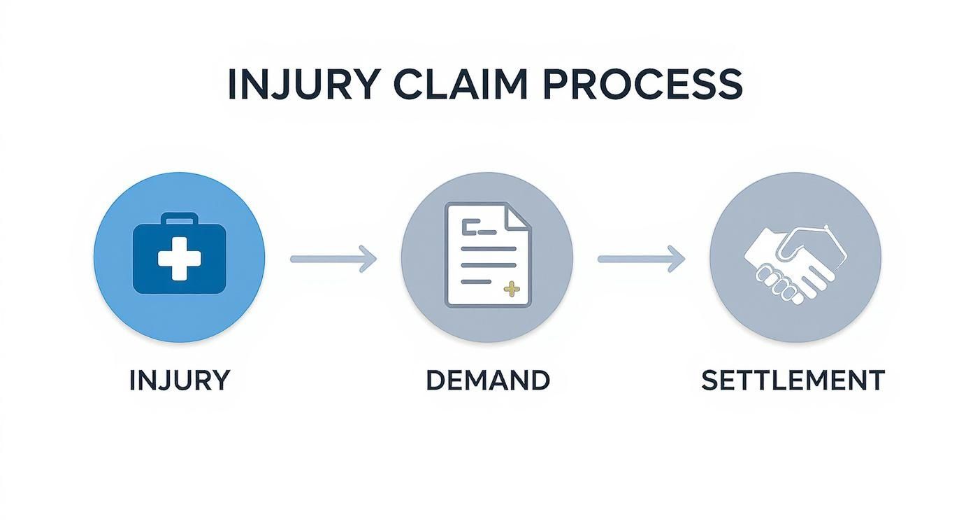 Infographic about premise liability settlements