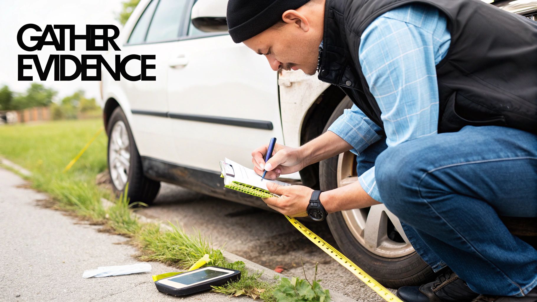 Police report paperwork