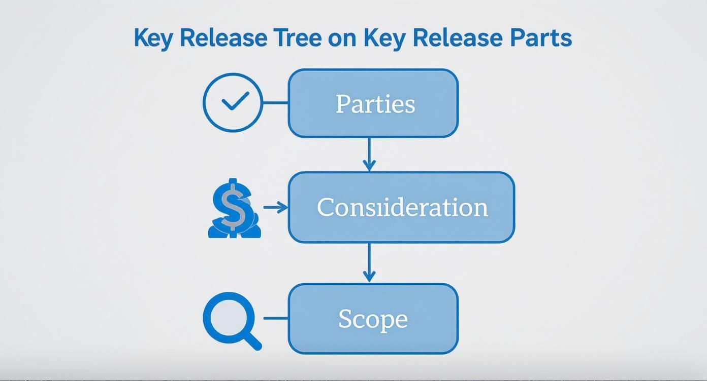 Infographic about release from claims