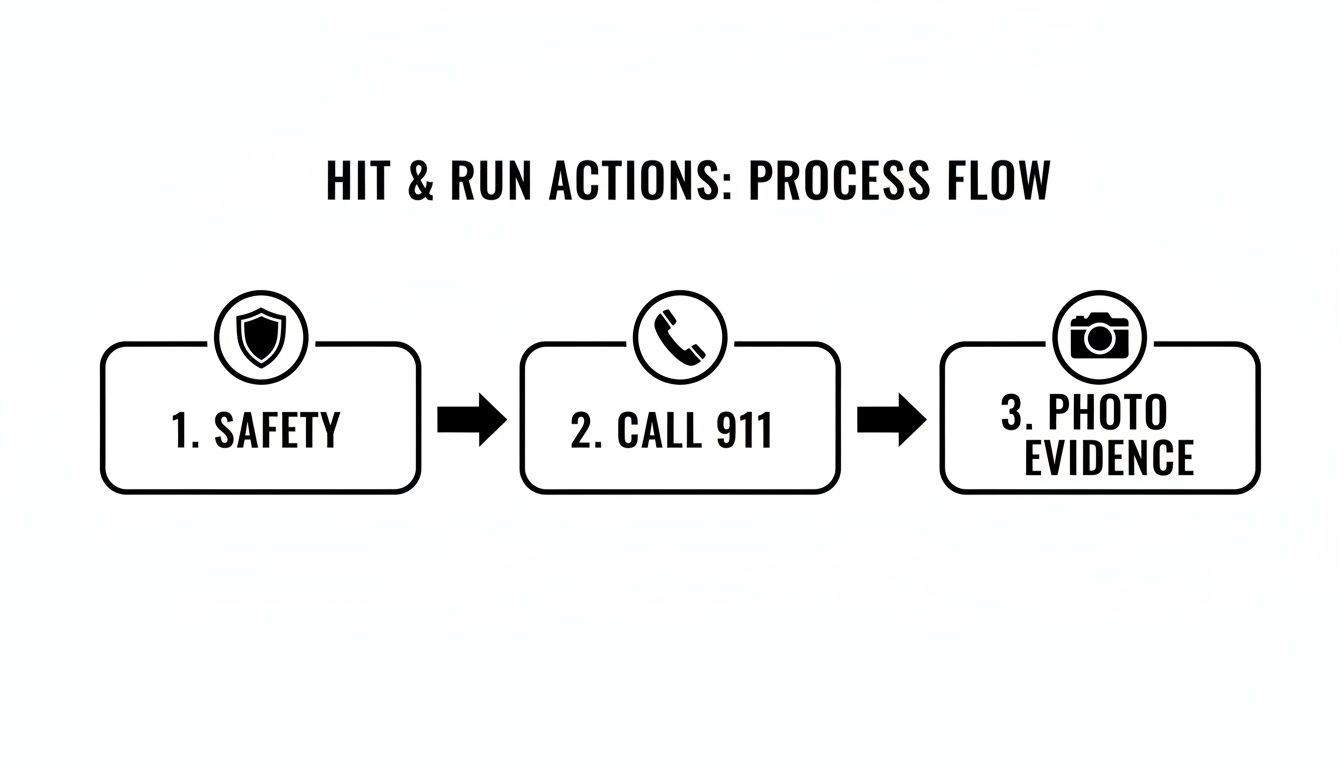 Infographic about hit and run in atlanta georgia