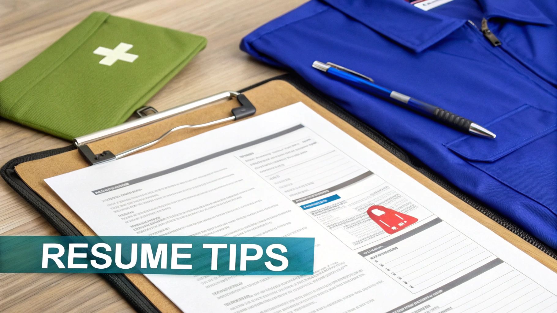 A professional security guard writing a resume for security guard jobs in Perth WA