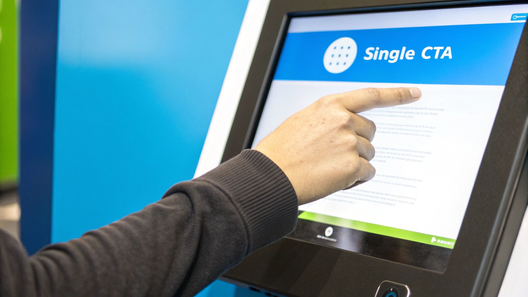 Single Call-to-Action (CTA) Focus
