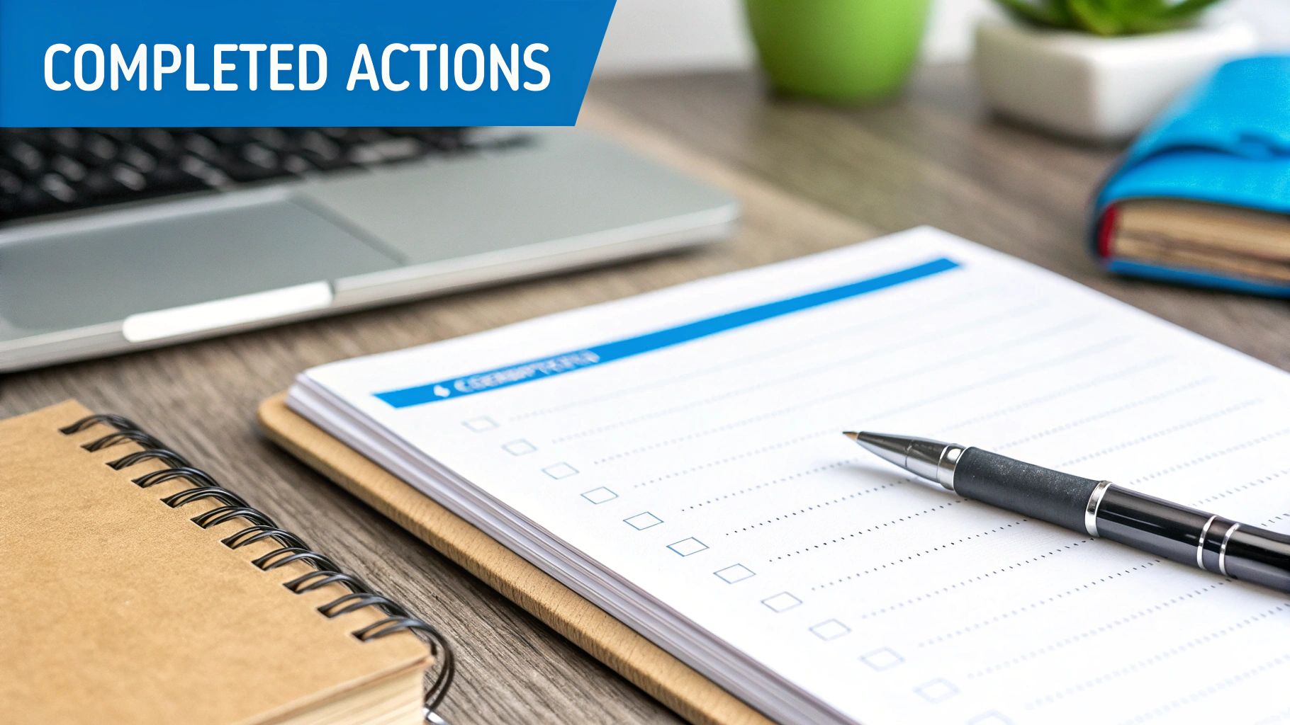 A person holding a pen over a notebook with the words 'have, has, had' highlighted.