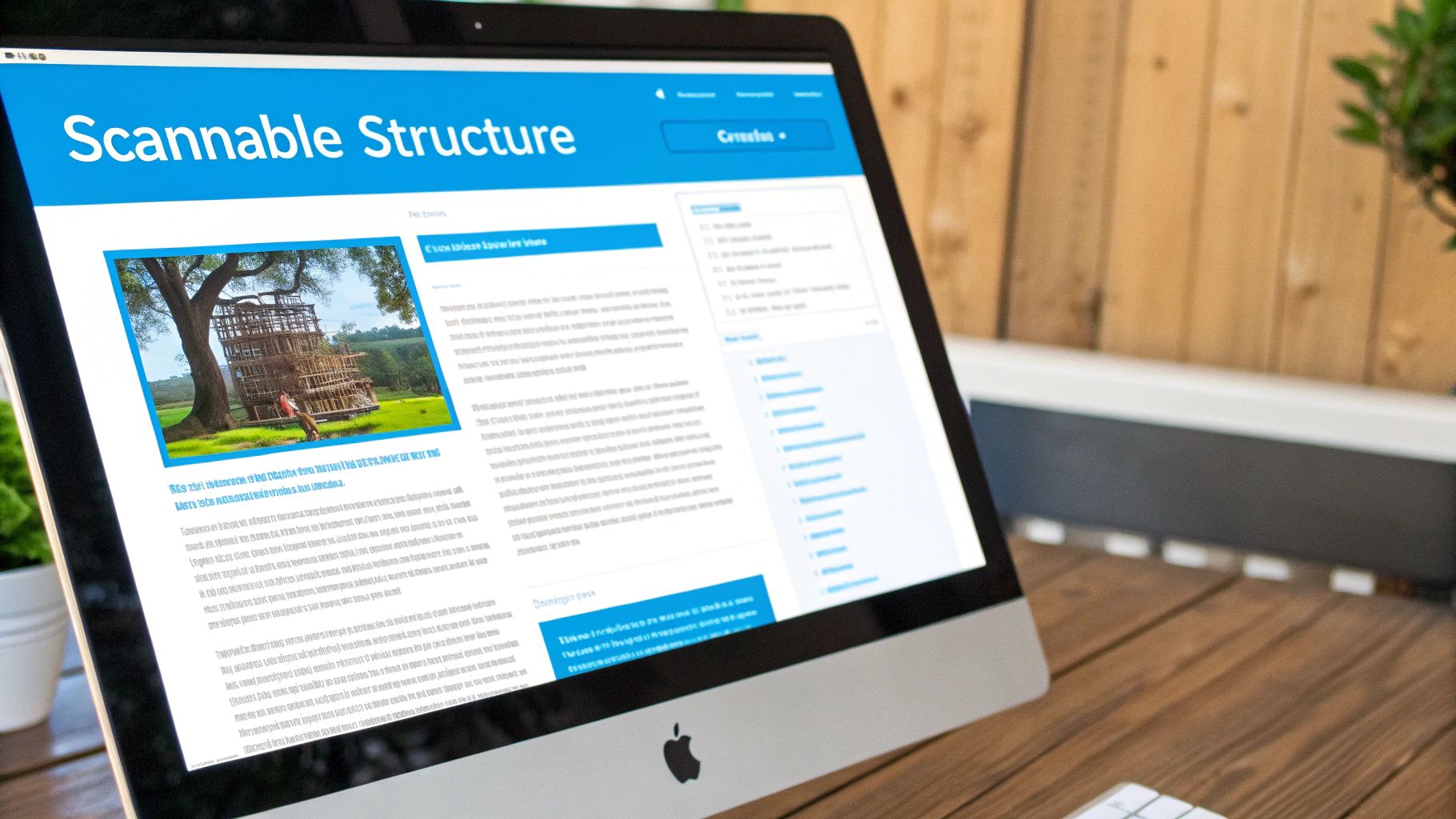 Create Scannable Content Structure