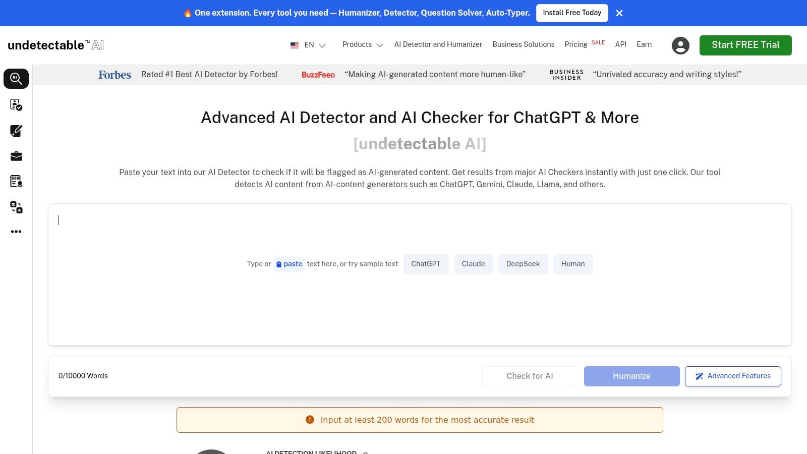Undetectable AI