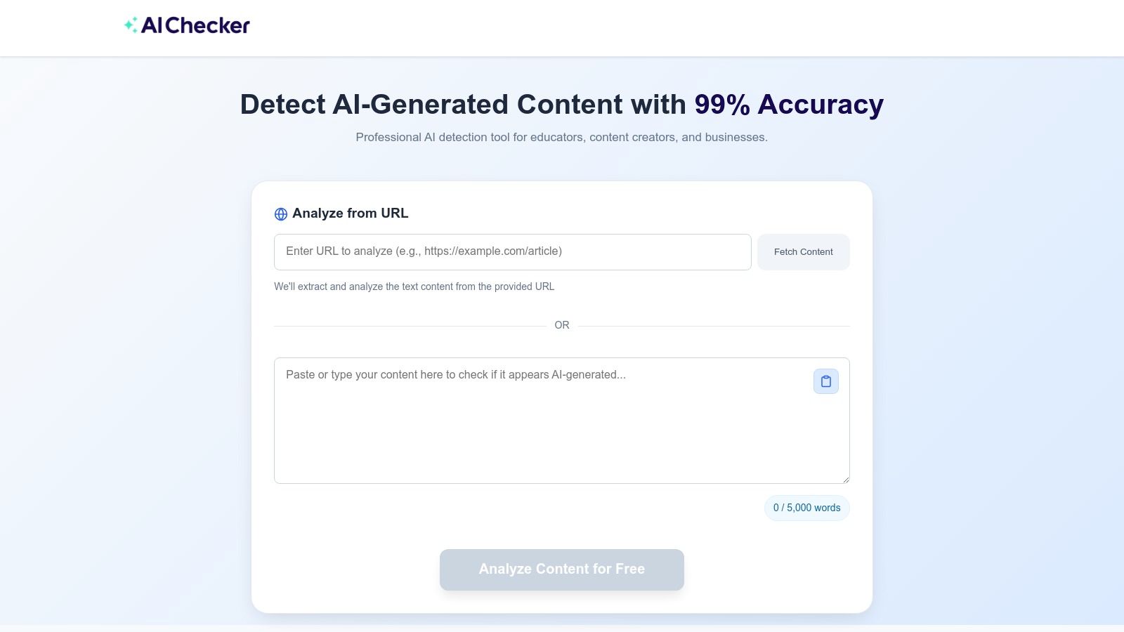 AI Checker (AIChecker.com)