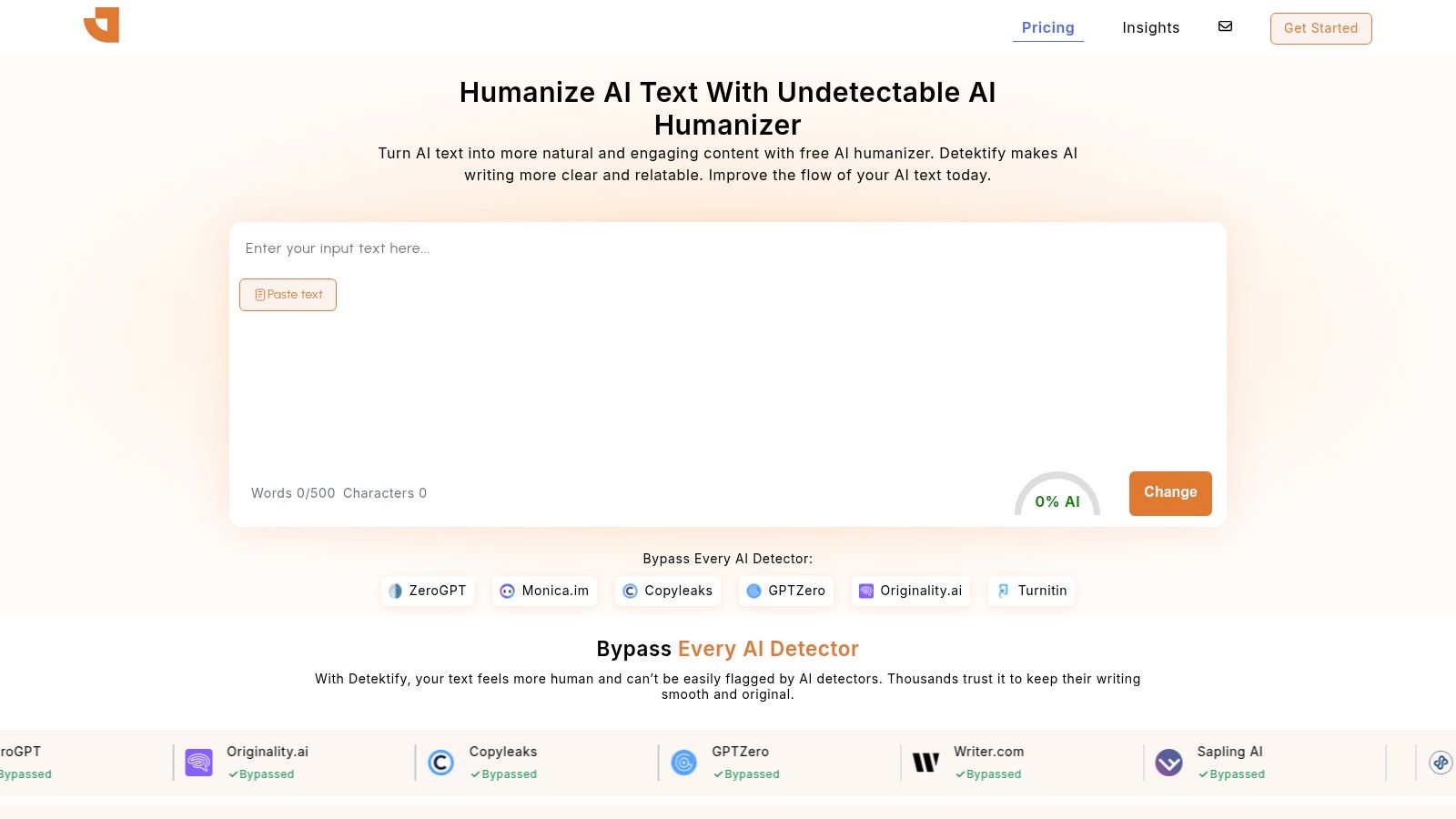 Detektify — AI Humanizer