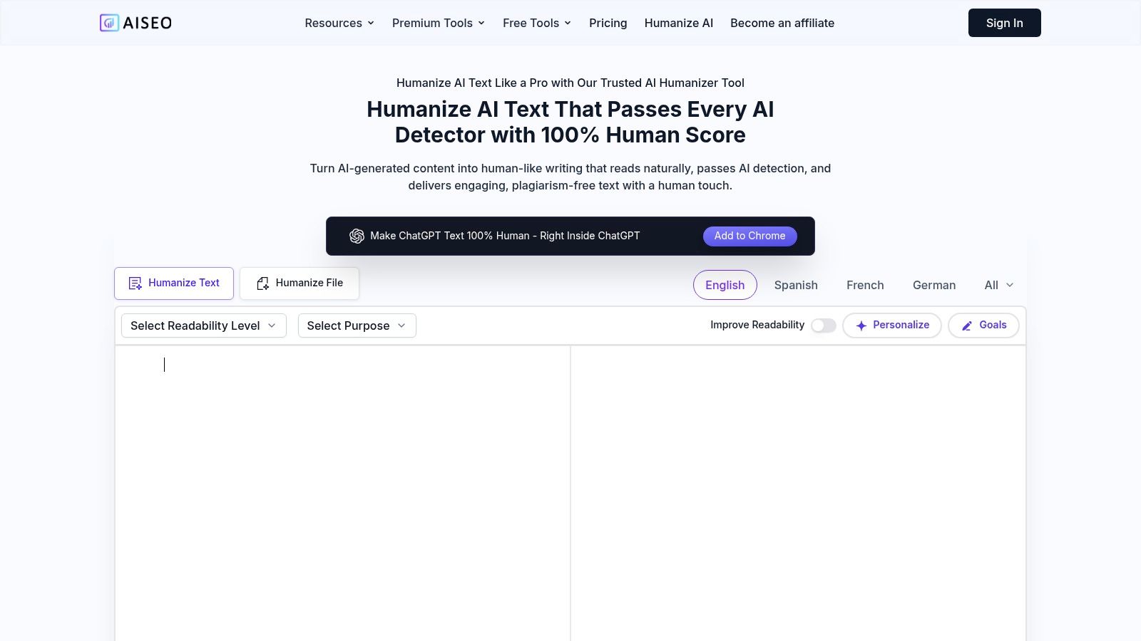 AISEO — Humanize AI Text