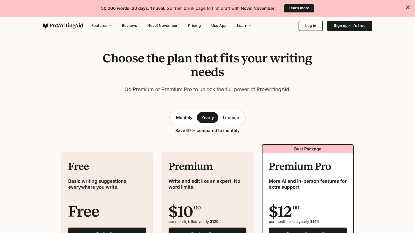 ProWritingAid (Rephrase)