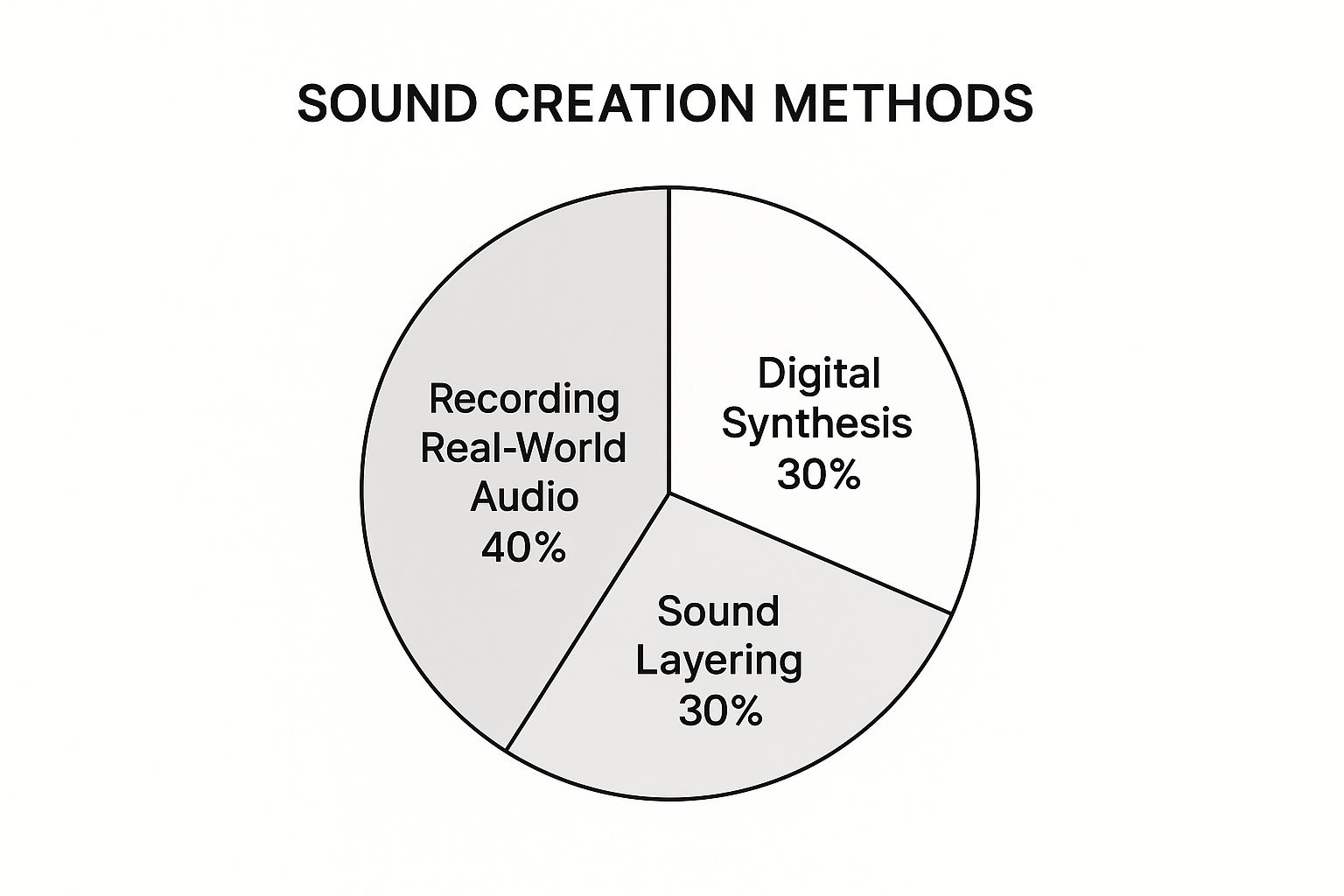 Infographic about how do you make sound effects