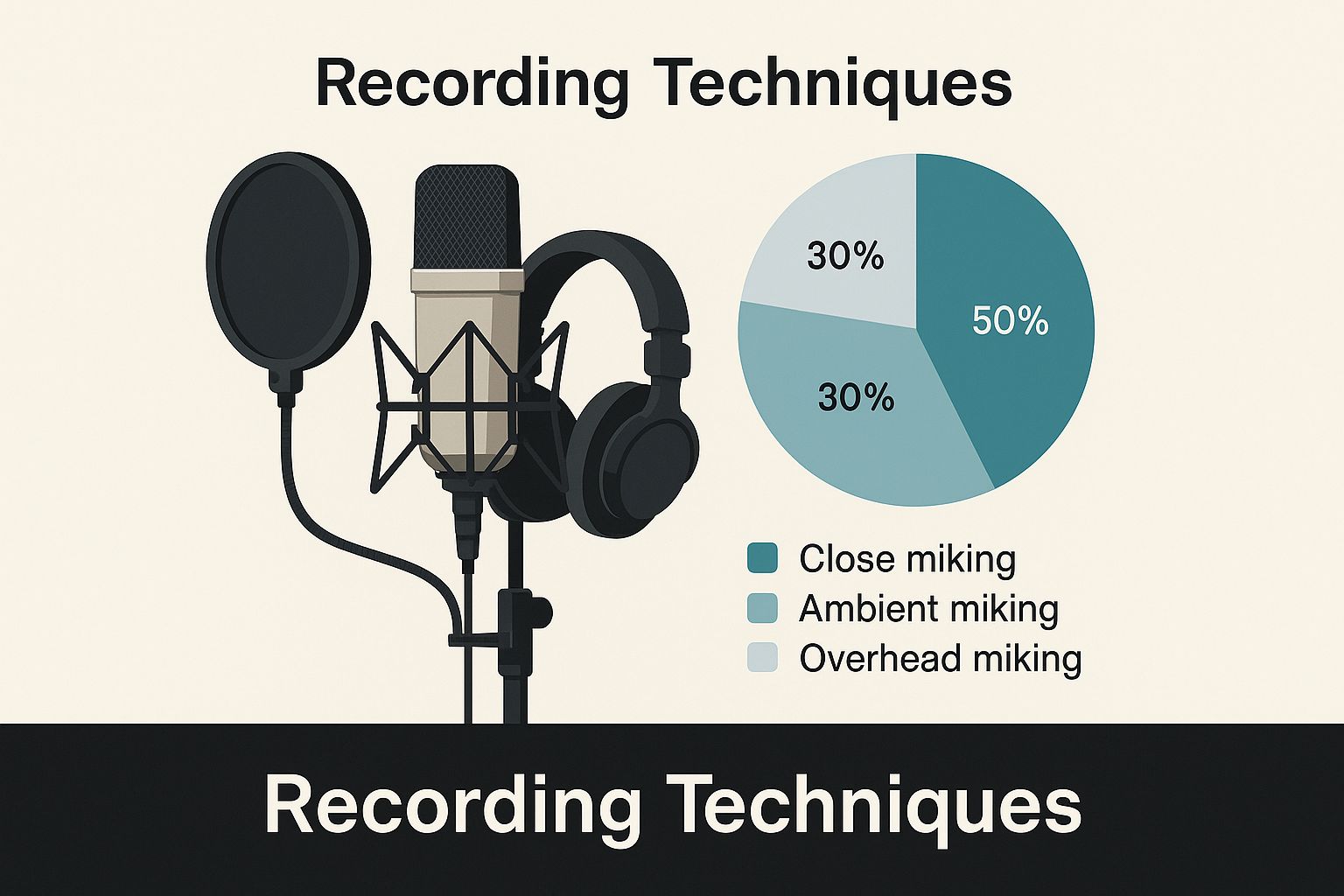 Infographic about how to create sound effects