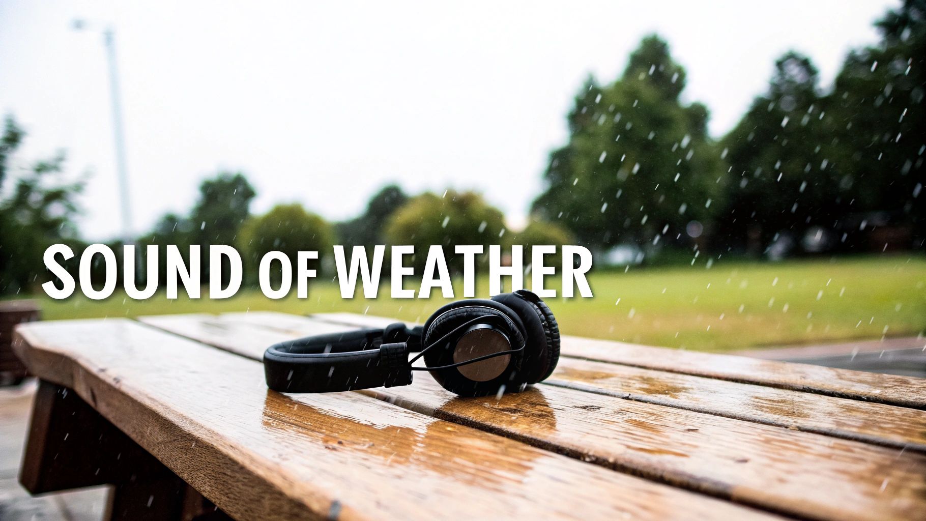 A dramatic, dark storm cloud with a single bolt of lightning illuminating the sky.