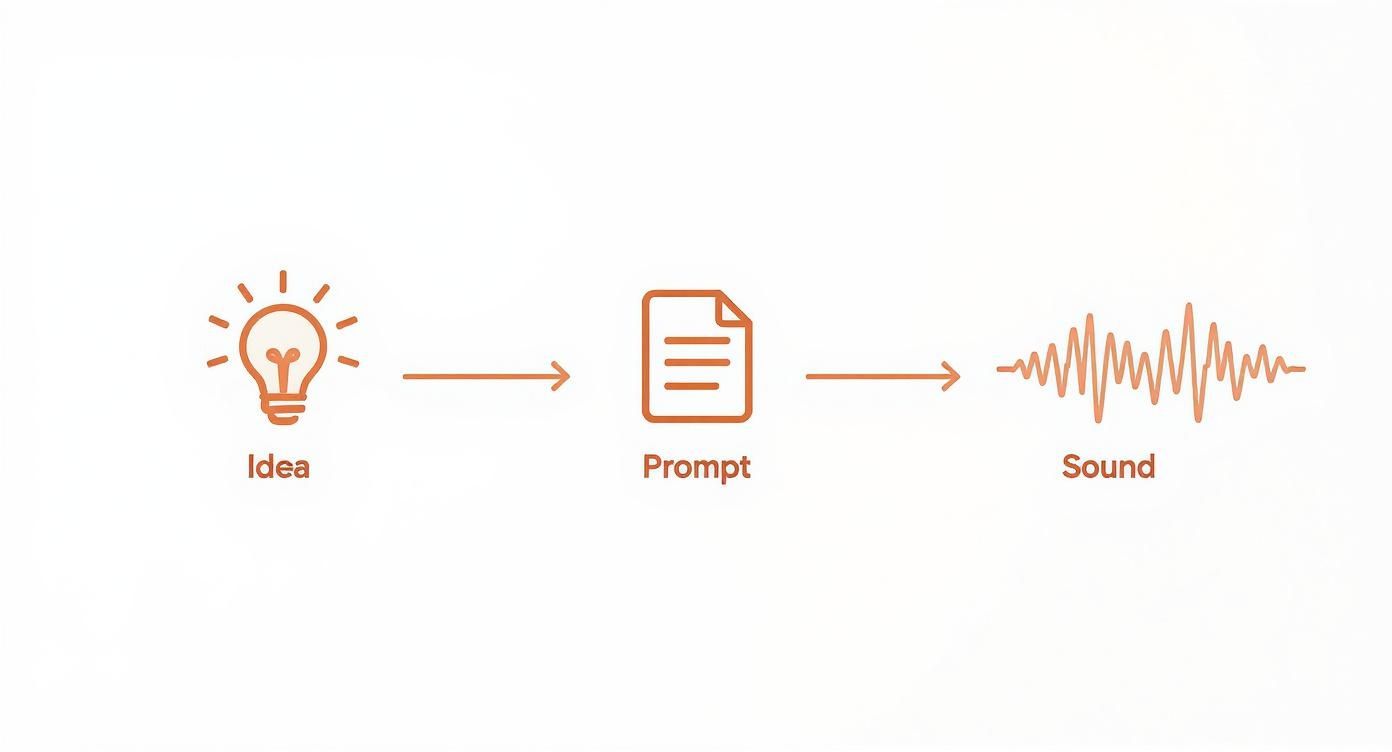 Infographic about how to download sounds