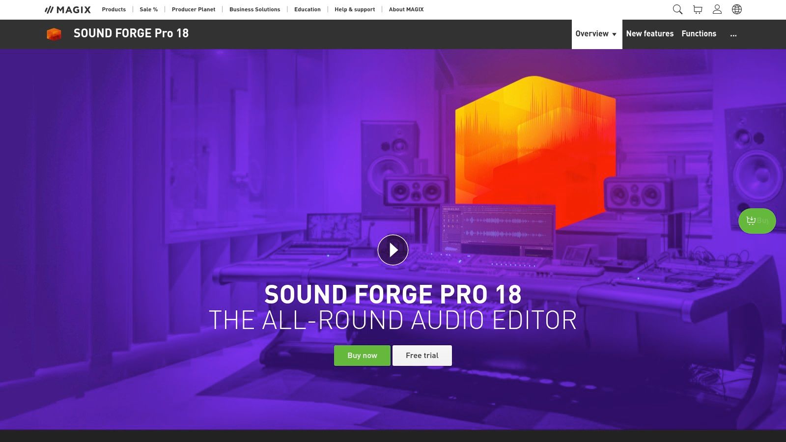 MAGIX SOUND FORGE Pro 18 (official)