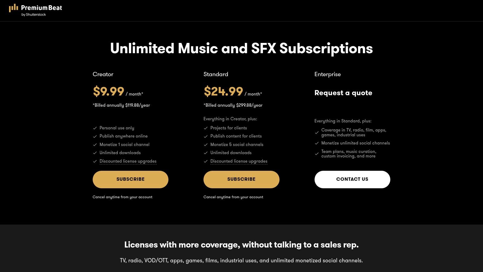 PremiumBeat (by Shutterstock)