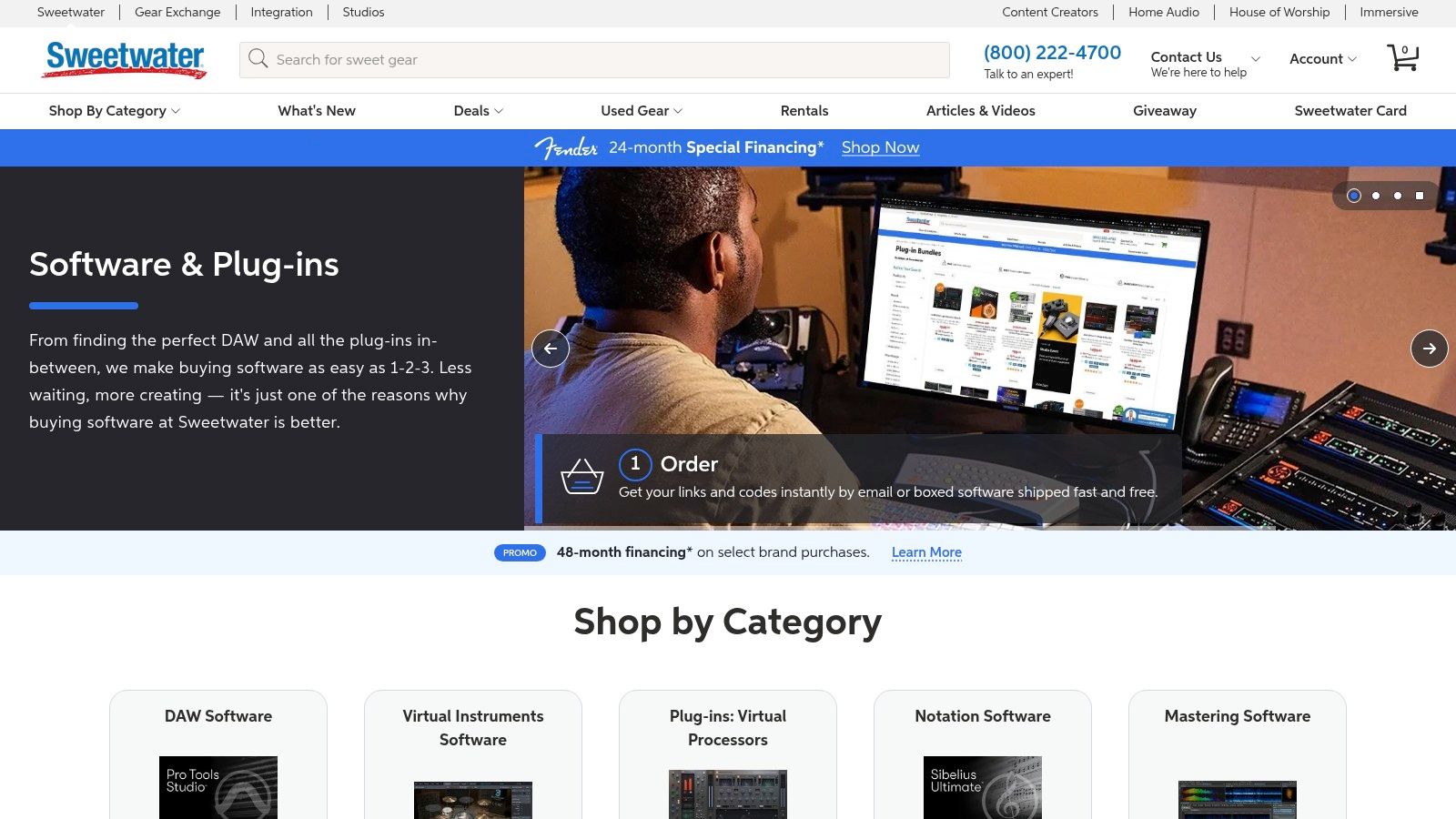 Sweetwater (Software & Plug‑ins)