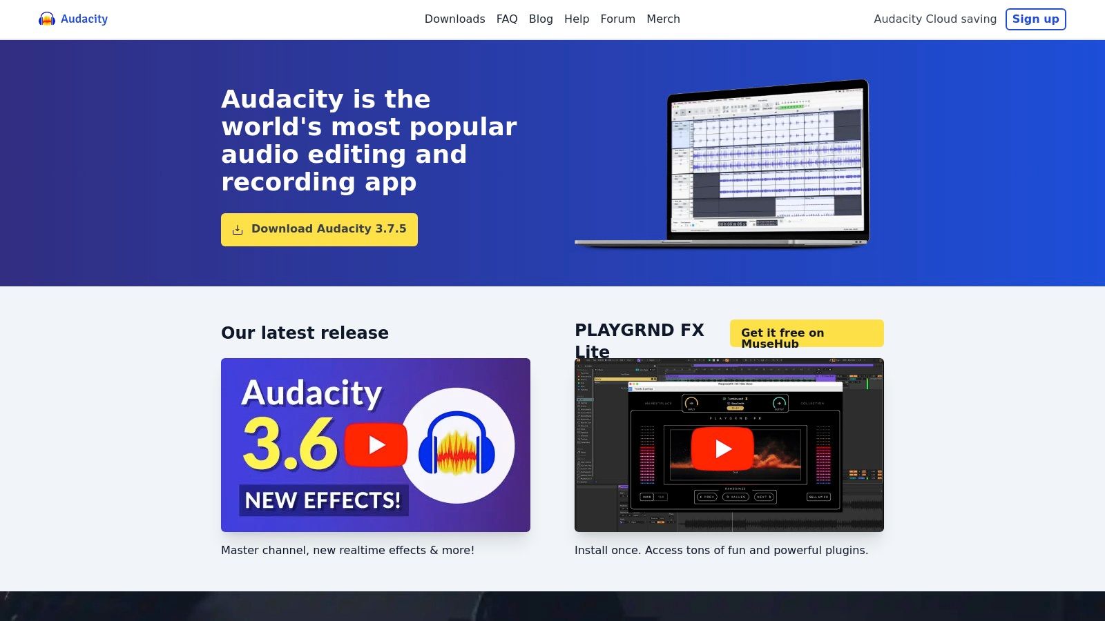3. Audacity: The Classic Open-Source Audio Editor