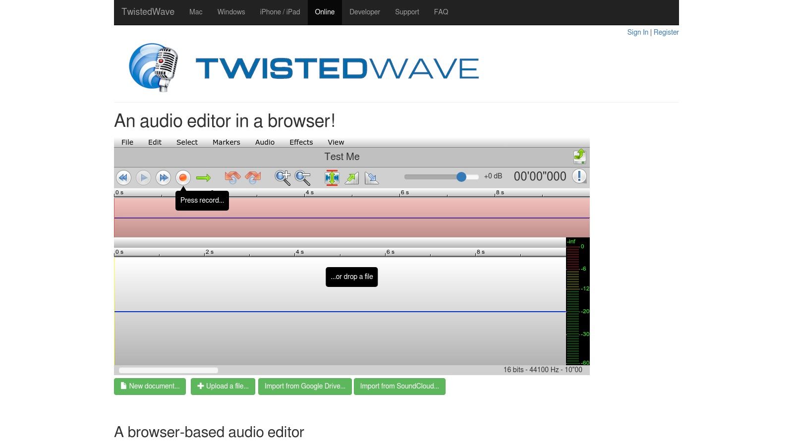 TwistedWave (Online)