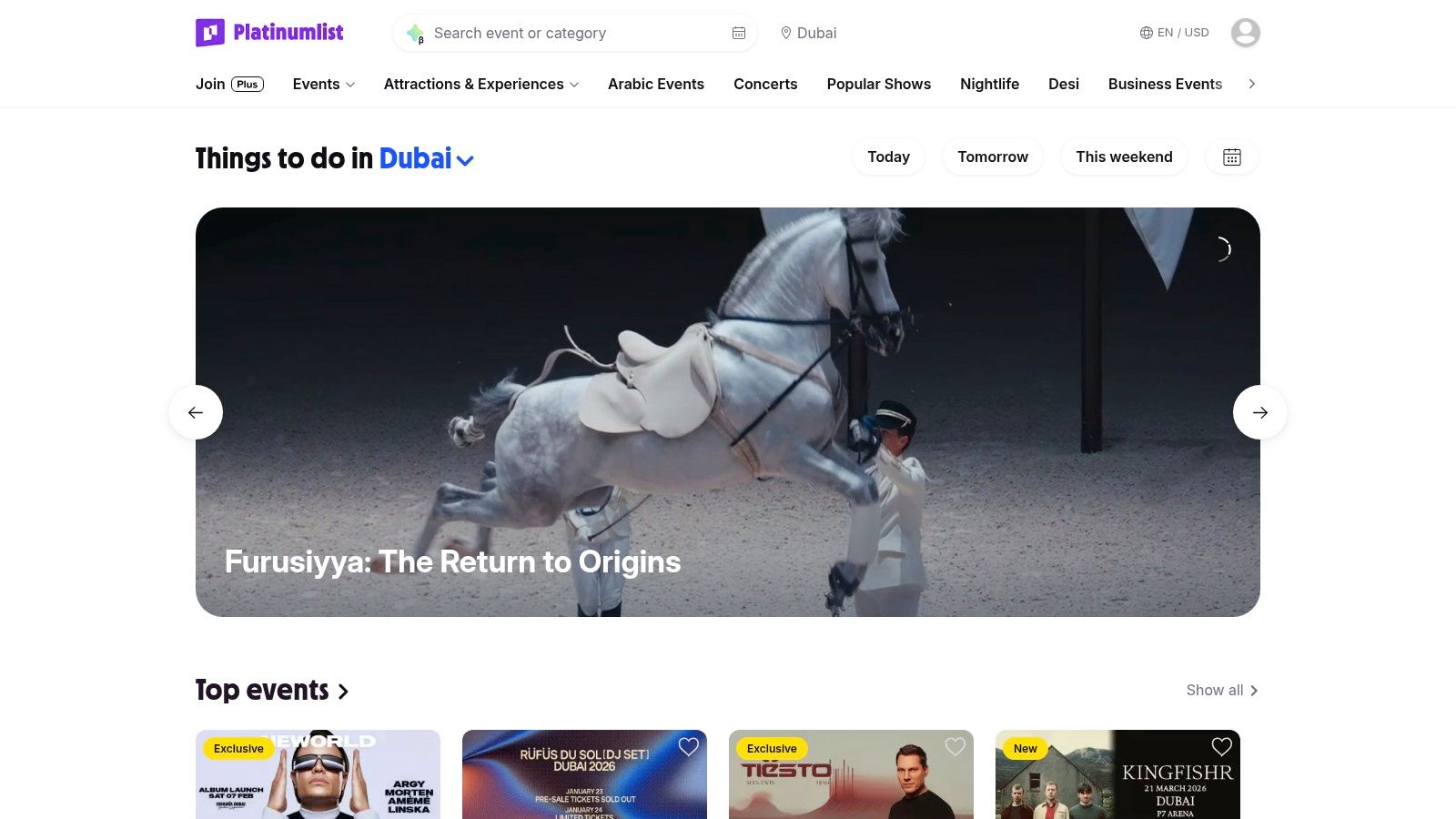 Platinumlist (dubai.platinumlist.net)