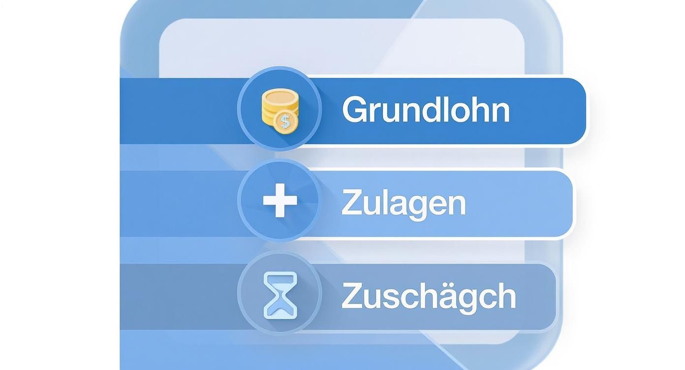 Infographic about zeitarbeit pflege gehalt