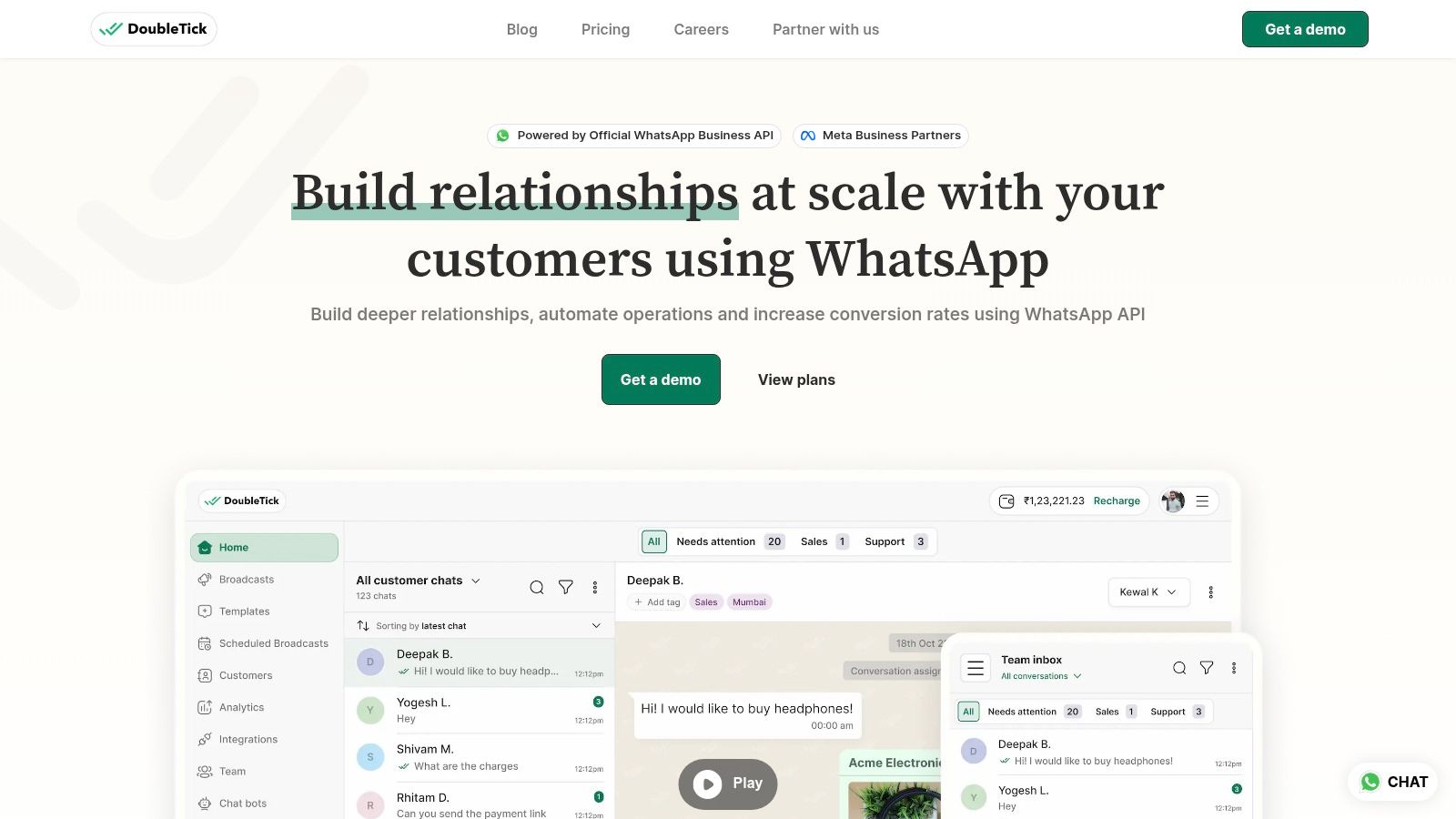 WhatsApp CRM