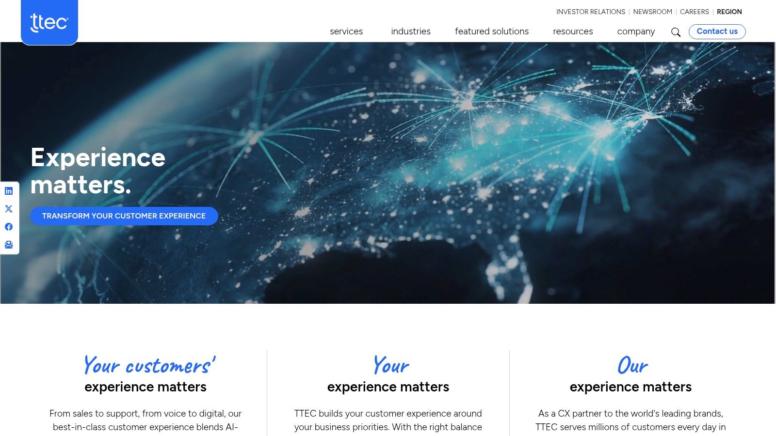 call center services