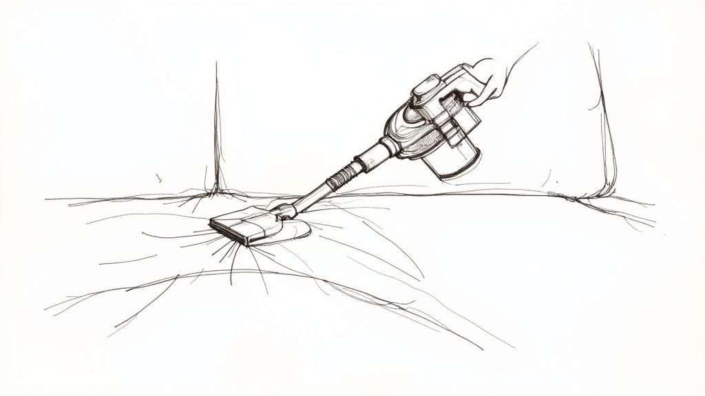 Vacuum with Pet Hair Attachment