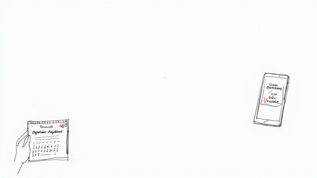 A friendly technician from Citrus Carpet Cleaning Buford discussing the cleaning process with a homeowner in their living room.