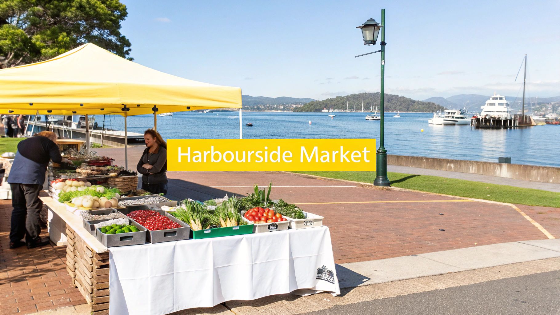 Harbourside Market at Frank Kitts Park - Saturday Mornings (Summer)