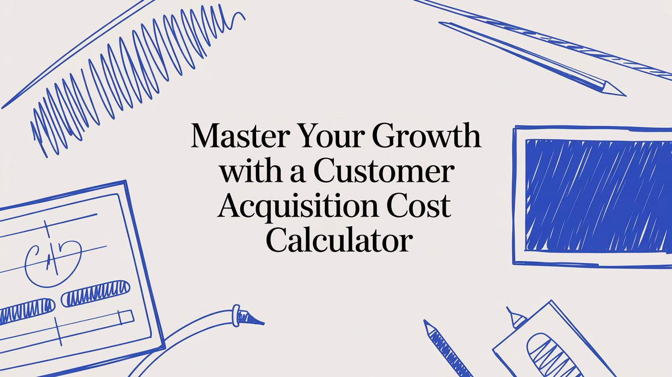 Master Your Growth With a Customer Acquisition Cost Calculator
