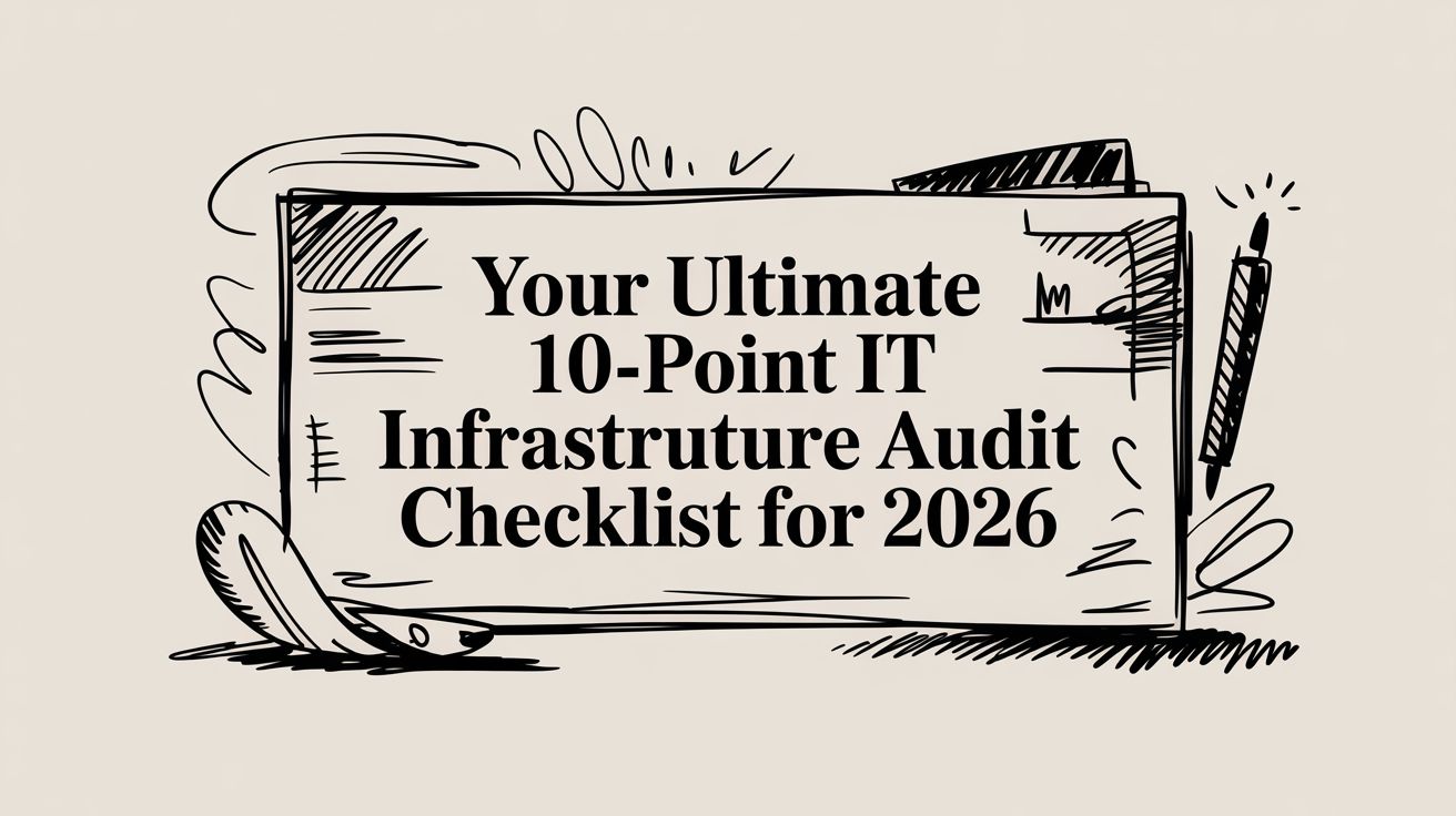 Your Ultimate 10-Point IT Infrastructure Audit Checklist for 2026 ...