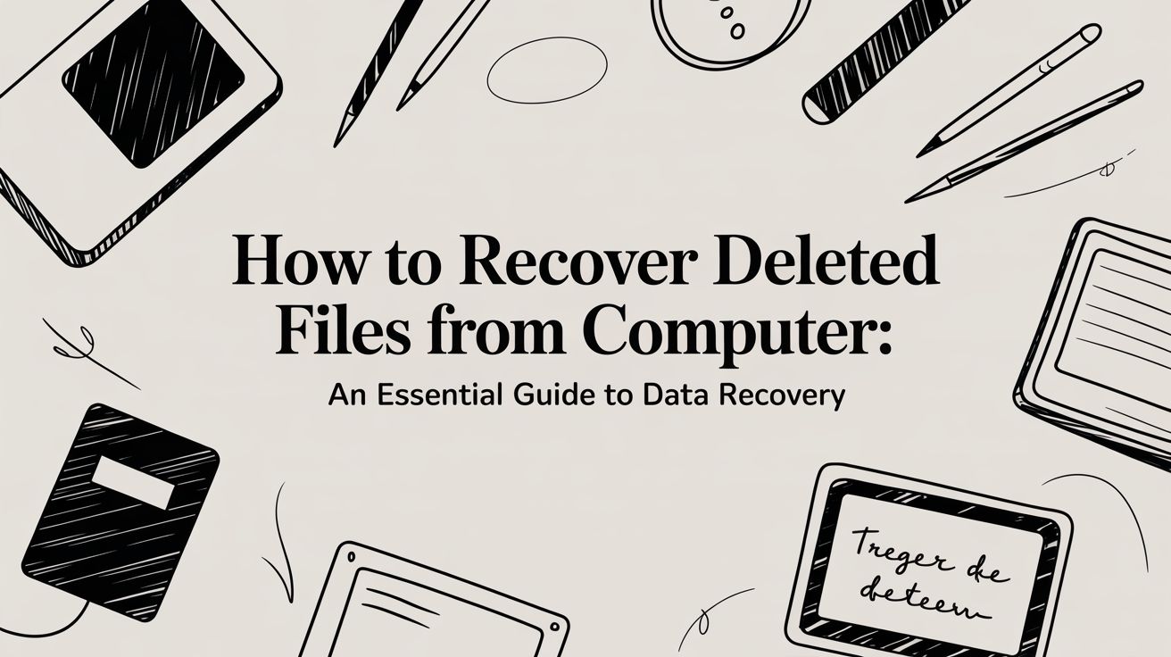 How to recover deleted files from computer: An IT expert's guide for Indianapolis businesses