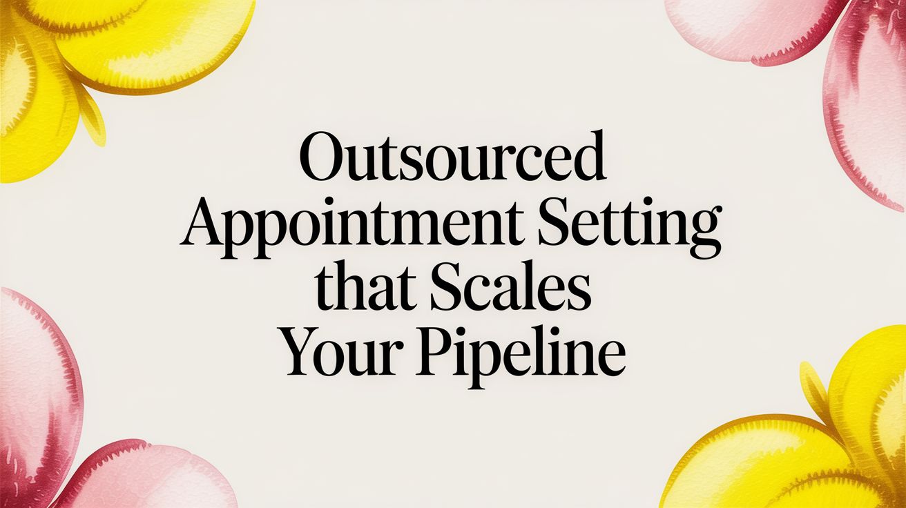 Outsourced Appointment Setting That Scales Your Pipeline